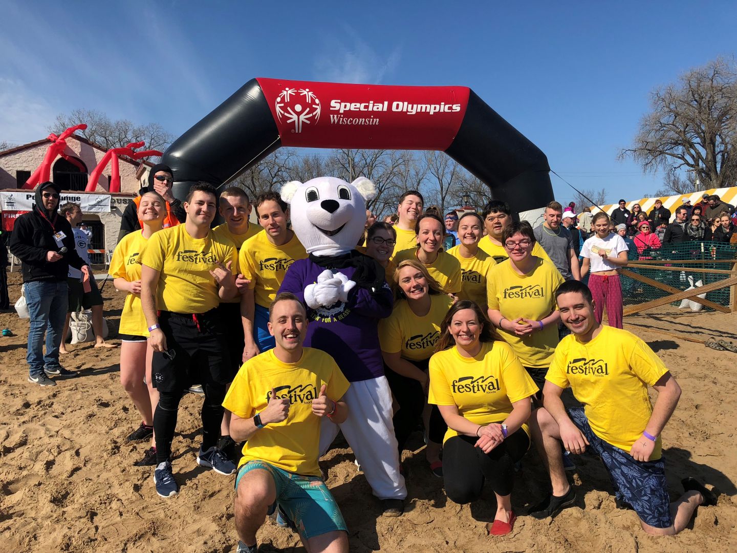 The Polar Plunge is now a bona fide Wisconsin tradition - thousands of friends, family members and co-workers come together every year to show support for SOWI athletes