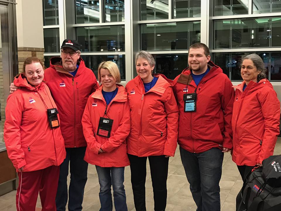 Left to Right: Heidi Van Abel, Steve Meurett, Daina Shilts, Bonnie Kahn, Kyle Robinson, Sue Jodarski