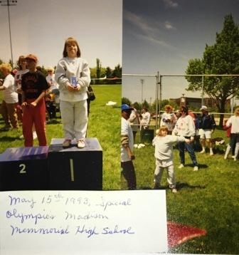 After a bocce tournament in 1993