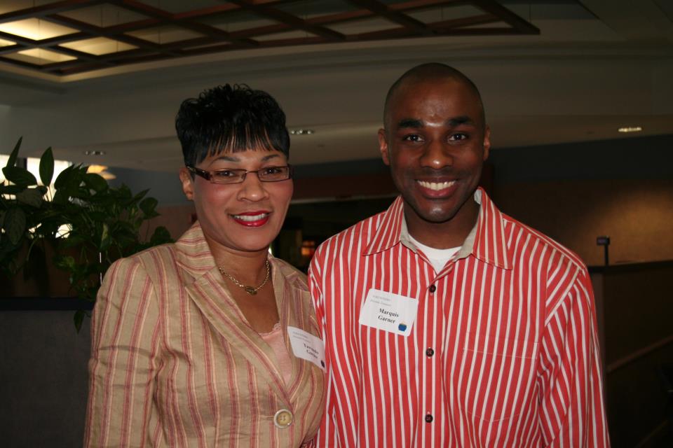 Garner and his mother