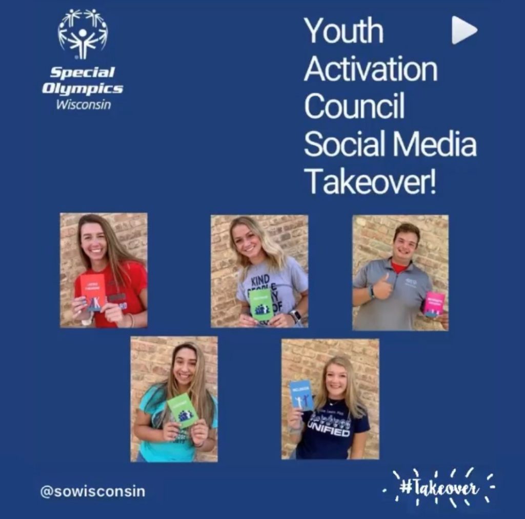 The Youth Activation Committee takes over Special Olympics Wisconsin