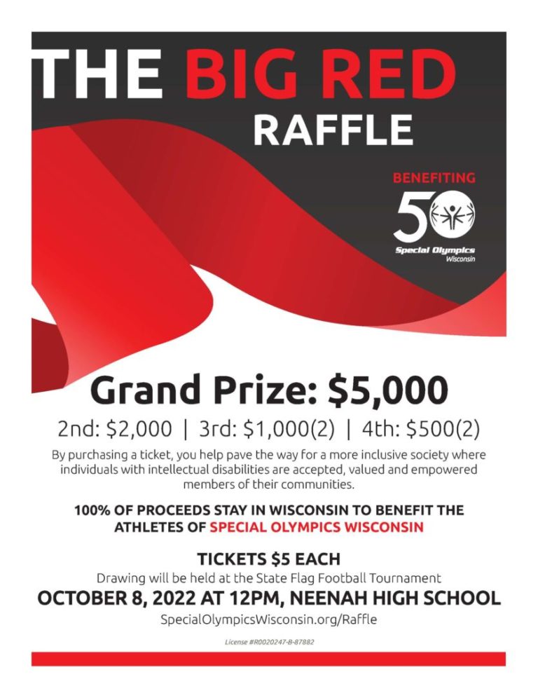 Special Olympics Raffle 2025 Viva Michal